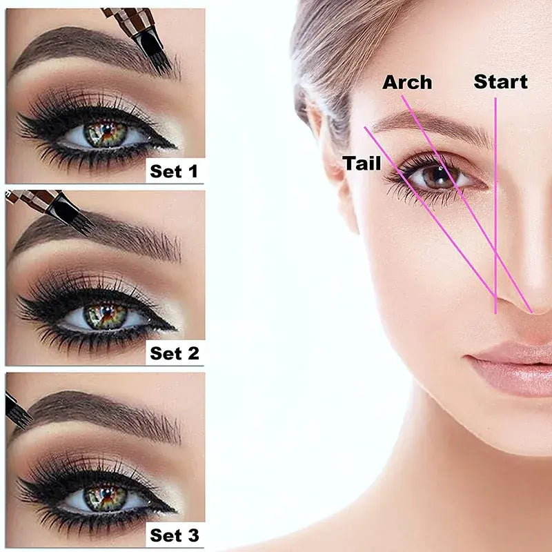 Stylos à Sourcils Imperméables