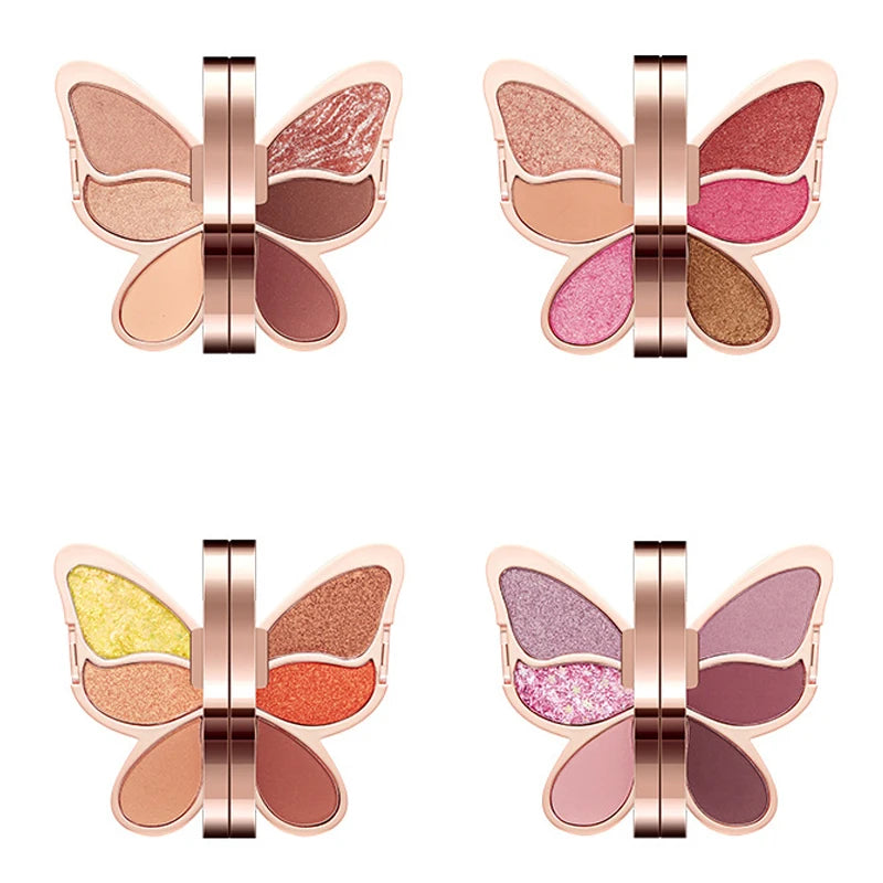 Butterfly Shaped Barrage Eyeshadow Palette