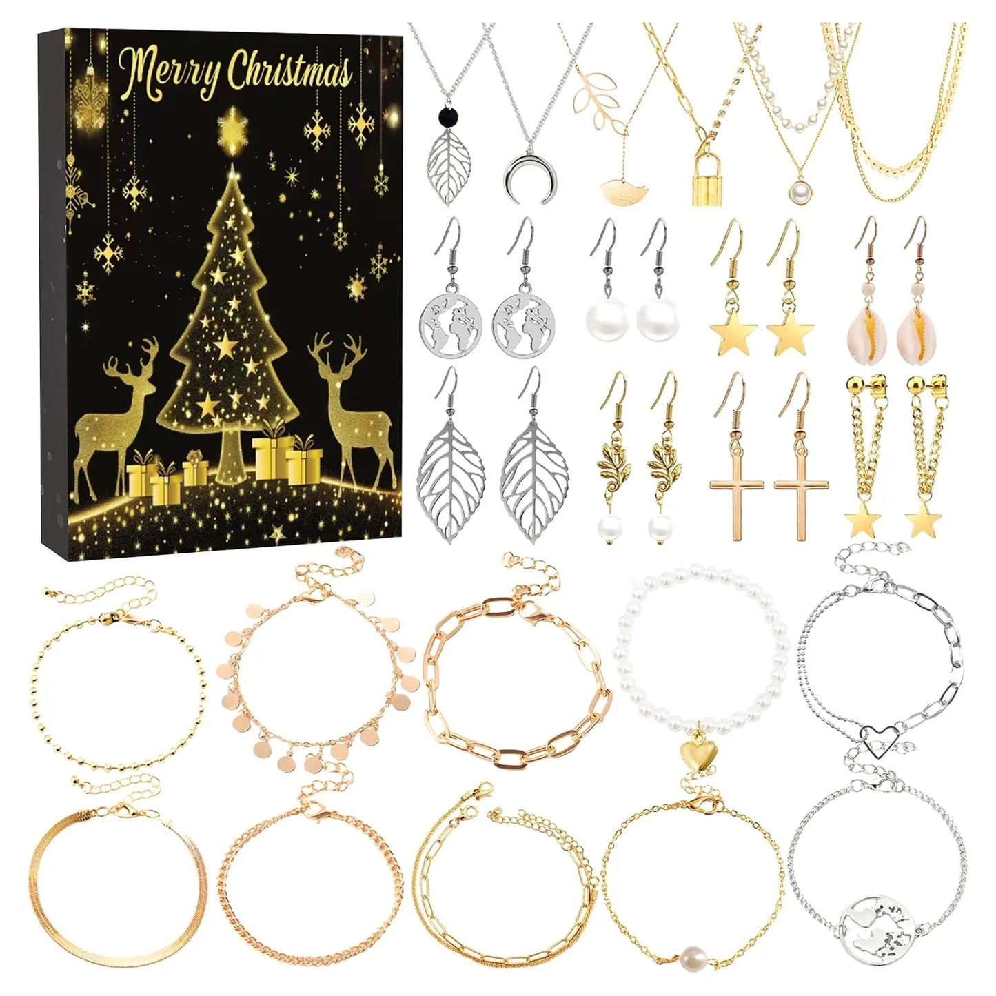 Christmas Advent Calendar Jewelry Making