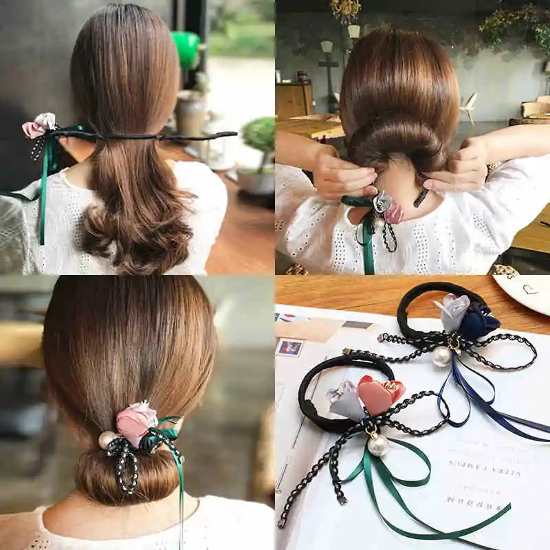 Accessories for creating a bun